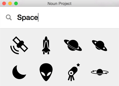 Noun Project Mac App