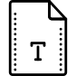 Typeface File icon