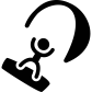 Kiteboarding icon