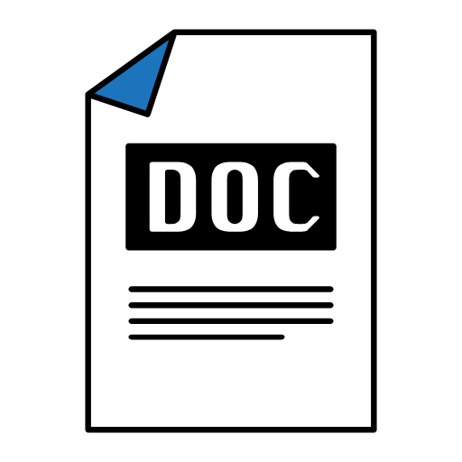 doc file icon b icon
