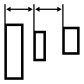 Left Vertical Distribution icon