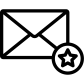 Starred Email icon