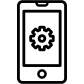 mobile setting icon
