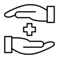 hand plus icon