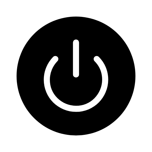 On/Off (Black) Icon - Free PNG & SVG 138151 - Noun Project