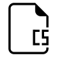 CS File icon