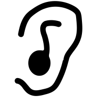 hearing device icon