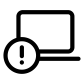 system down icon