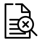 Error document icon