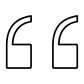 quote mark icon