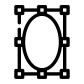 ellipses selection icon