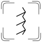 Sewing seam icon