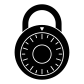 combination lock icon