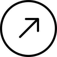 Circle Northeast Arrow Icon  icon