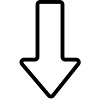 Simple Down Arrow Icon   icon