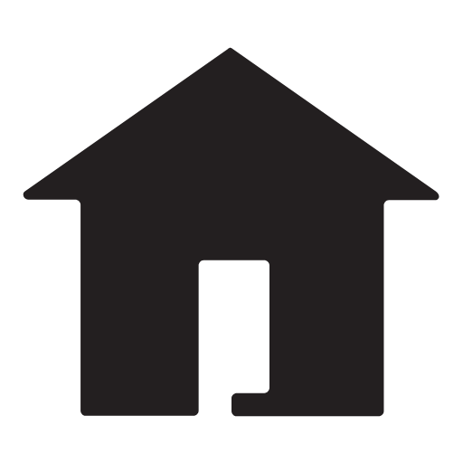 single storey house icon