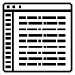Browser Text icon