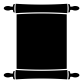 modern open scroll icon