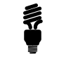 Fluorescent Light Bulb icon