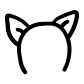cat ears icon