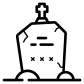 gravestone icon