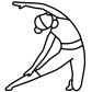 yoga pose icon