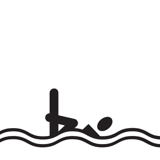 synchronised swimming  icon