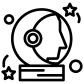 space man icon