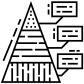 pyramid chart icon