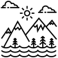 hilly place icon