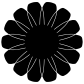 abstract flower icon