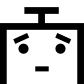 scared bot icon