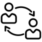 user transfer icon