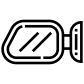 door mirror icon