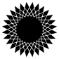 abstract flower icon
