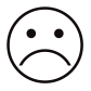 frown icon