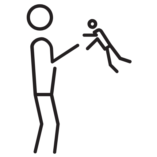 man and kid icon