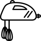 electric beater icon