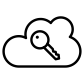 Cloud Key icon