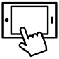 touch mobile icon