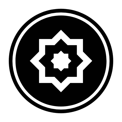 oriental flower icon