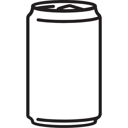 empty soda can icon