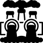 environmental pollution icon