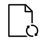 Syncing file icon