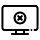screen cross icon