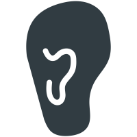 Ear  icon