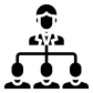 organization chart icon