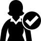 user OK icon