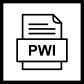 pwi file document icon icon