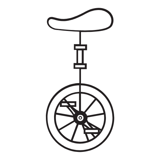 unicycle icon